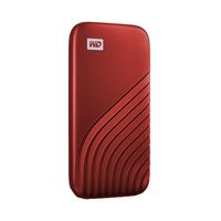 Western Digital 500 GB, USB 3.2, USB-C, 1050MB/s, 1000MB/s, Red - W126288326