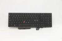 Lenovo Keyboard for ThinkPad P15 Gen 1 (type 20ST, 20SU) , Nordic - W125790881