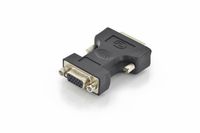 Digitus DVI adapter, DVI(24 5) - HD15 M/F, DVI-I dual link, bl - W125415592