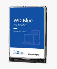Western Digital 500GB, SATA III, 2.5", 5400rpm, 6Gb/s - W126288343