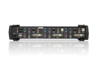 Aten 2-Port USB DVI Dual Link KVM Switch with Audio & USB 2.0 Hub (KVM cables included) - W125446268