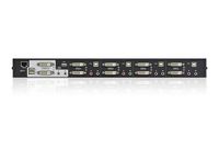 Aten 4-Port USB DVI Dual-View KVM Switch with Audio & USB 2.0 Hub (KVM cables included) - W125431720
