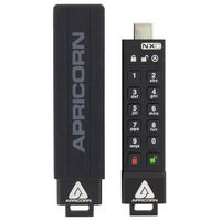 Apricorn 4GB, USB 3.2 gen1, 256-bit AES XTS, FIPS 140-2, IP68 - W126340270