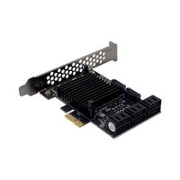 MicroConnect PCI-E 88SE9215 8-Port SATA Ⅲ Extended Card - W126343389