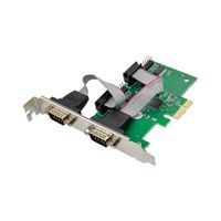 MicroConnect PCI-E AX99100 4S DB9 RS232 Multi-I/O Card - W126343392