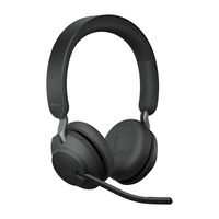 Jabra Evolve2 65 Headset, UC, Stereo, Black, Link380a - W125767592