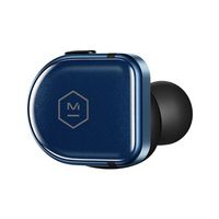 Master & Dynamic MW08 Sport Blue Sapphire Glass Earphones Black Kevlar® Case, Blue - W126265761