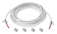 Extron Pre-Terminated PendantConnect Speaker Cable for SF 26PT and SF 28PT, 30’ (9 m), White, 18 AWG - W126322655