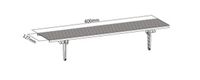 Vivolink Top Shelf for displays weight capacity: 6 kg - W125819270