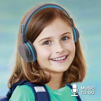 JLab JLab JBuddies Kids Wireless Headphones - Grey/Blue - W125840326