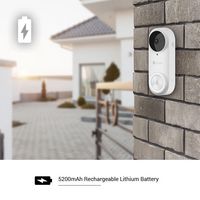 EZVIZ Battery-powered Video Doorbell Kit - W126358213