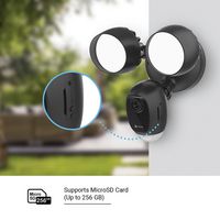 EZVIZ EZVIZ LC1C Smart Outdoor Floodlight Camera – Black - W125787808