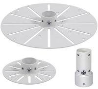 B-Tech CCTV Ceiling Mount, For Large Dome Security Cameras, 2036mm, white - W125963050