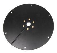 Brodit Pedestal mount mounting plate for cable entry sets/parts, round, 250 mm - W126346452