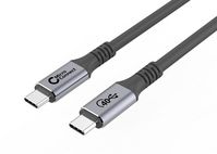 MicroConnect USB-C cable 2m, 100W, 40Gbps, USB4 Gen 3x2 - W127200510