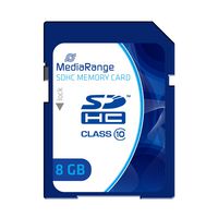 MediaRange SDHC Memory Card 8GB Class 10 - W126477891