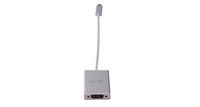 LMP USB-C to VGA adapter, USB-C 3.1 to VGA, aluminum housing, silver - W126584892