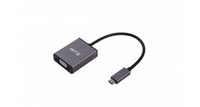 LMP USB-C to VGA adapter, USB-C 3.1 to VGA, aluminum housing, space gray - W126584893