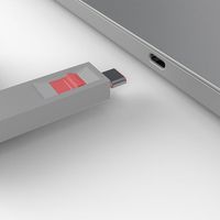 Lindy USB Type C Port Blocker 4pcs with Key, pink - W125342894