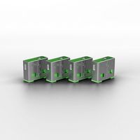 Lindy USB Port Blocker - Pack of 4, Colour Code: Green - W125503137