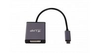 LMP USB-C 3.1 Type-C male, DVI-D (Single Link) Female, Aluminum, 150 mm, 20 g - W126585055