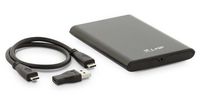 LMP USB-C DataMobile enclosure, SATA HDD/SSD, (1) USB-C, 520 MB/s, black - W126584839
