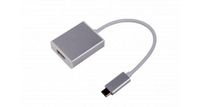 LMP USB-C to HDMI 2.0 adapter, USB-C 3.1 to HDMI 2.0, aluminum housing, silver - W126584852