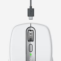 Logitech MX Anywhere 3 for Mac Compact Performance Mouse, Bluetooth, Lithium Polymer (LiPo), Grey - W125866245