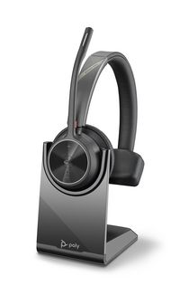 Poly Voyager 4310 UC Wireless Headset with Charge Stand, Teams, USB-A - W126687142