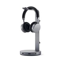 Satechi Aluminum USB Headphone Stand, Space Gray - W126585984
