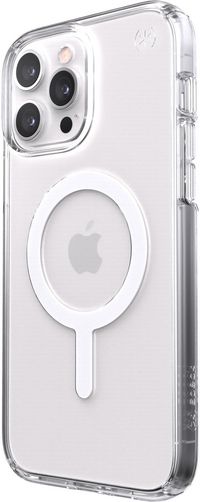 Speck Presidio Perfect-Clear Compatible with MagSafe, 6.7", iPhone 13 Pro Max, Clear - W126172601