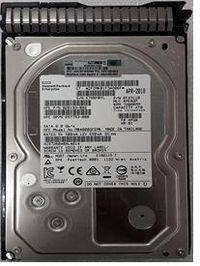 Hewlett Packard Enterprise 4TB hot-plug SATA hard disk drive - 7,200 RPM, 6Gb per second transfer rate, 3.5-inch large form factor (LFF), midline (MDL), SmartDrive carrier (SC) - W124629363