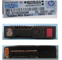 Hewlett Packard Enterprise 600GB hot-plug SAS hard disk drive - 15,000 RPM, 12Gb/sec transfer rate, 3.5-inch large form factor (LFF), SmartDrive Carrier (SC), Enterprise - W124782209