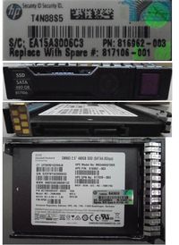 Hewlett Packard Enterprise 480GB, 2.5", SATA III, MU, SFF, SC - W124688954