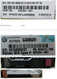 Hewlett Packard Enterprise 960GB, 2.5", SATA III, MU, SFF, SC - W124788852