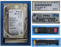 Hewlett Packard Enterprise 1TB, 3.5", SATA III, 7.2K rpm, LFF, SC, MDL - W124391684