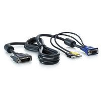 Hewlett Packard Enterprise 1x4 KVM Console 6ft USB Cable - W125314727