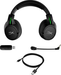 HP HyperX CloudX Flight - Wireless Gaming Headset (Black-Green) - W126816889