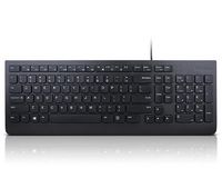 Lenovo Essential Wired Keyboard, U.K. English, USB, 1.8 m, Black - W126823546