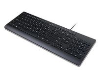 Lenovo Essential Wired Keyboard, Nordic, USB, 1.8 m, Black - W126823554