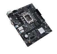 Asus Intel® H610 (LGA 1700) mic-ATX motherboard with DDR4, PCIe 4.0, M.2 slot, Realtek 1 Gb Ethernet, HDMI®, D-Sub, USB 3.2 Gen 1 ports, SATA 6 Gbps, COM header, RGB header - W126823630