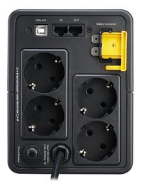 APC 750VA, 230V, AVR, 4x Schuko Sockets, Black - W126825513