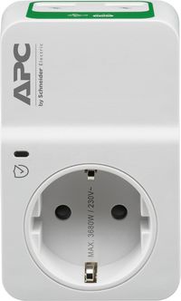 APC Essential SurgeArrest 1 Outlet 230V, 2 Port USB Charger - W126825568