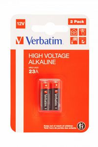 Verbatim 23A/MN21, 12 V, Alkaline, 10.6 x 28.5 mm, 7.9 g - W126280908