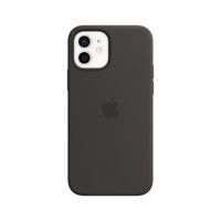 Apple Coque en silicone avec MagSafe pour iPhone 12 | 12 Pro - Noir - W126897005