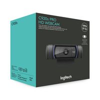 Logitech 1080p, 720p, 30 FPS, 94 x 24 x 29 mm - W125506821