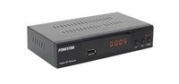 Fonestar DVB-T2 HD, 1080p/720p, PVR (Timeshift), H.265 HEVC, HDMI, SCART, USB, Coaxial Digital Audio, RCA, 12V DC 1A, 300g, Black - W126916964