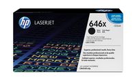 HP 646X toner LaserJet noir haute capacité authentique - W125147008