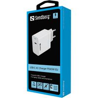 Sandberg USB-C AC Charger PD65W EU - W126681481
