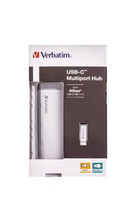 Verbatim USB-C Multiport Hub (includes 15cm USB-C cable) - W126931898